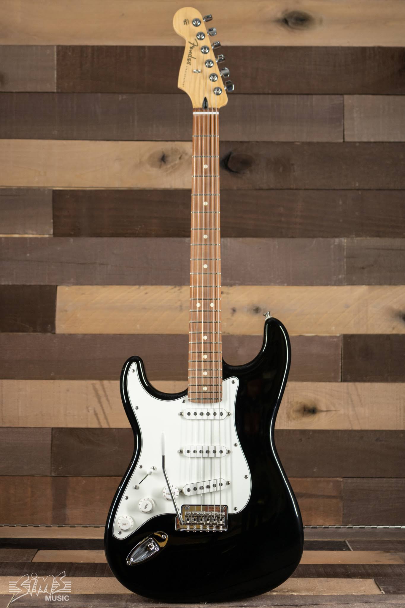 Left-Handed Electric Guitar, Black N906