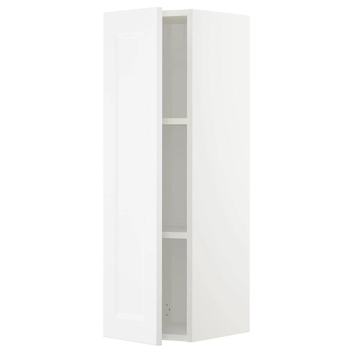 IKEA - SEKTION Wall Cabinet, white/Axstad Matt White, 12x15x40