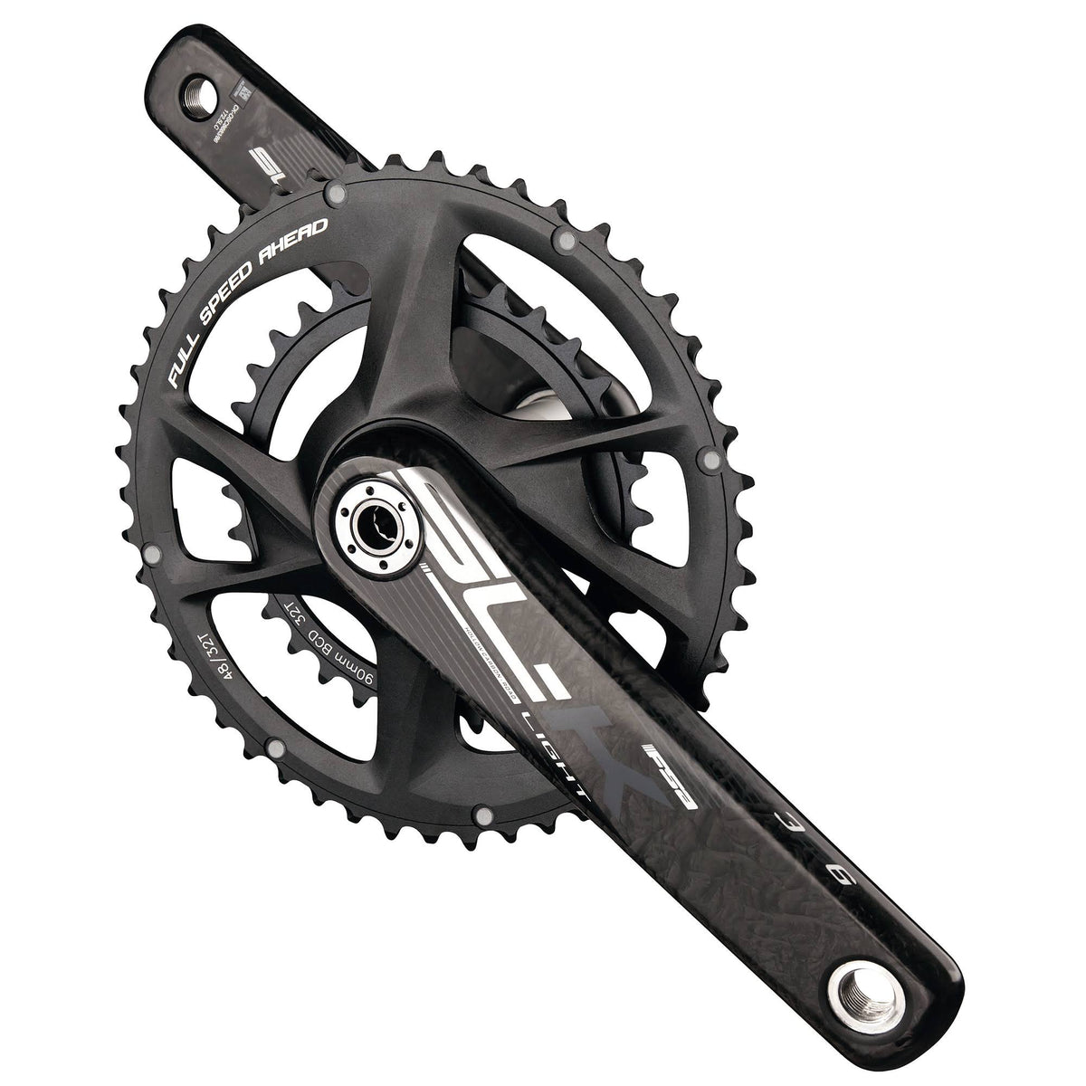 FSA SL-K Crankset 172.5mm 46/30t Modular 386EVO