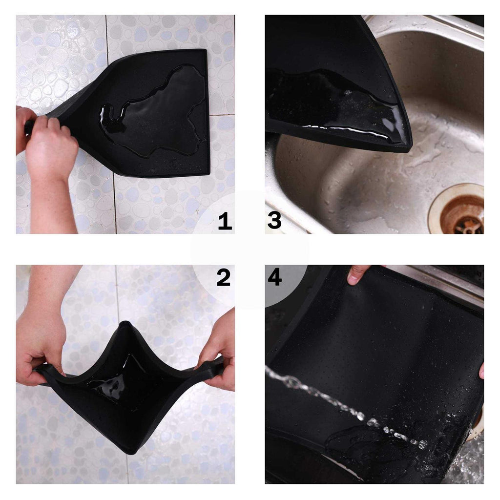Silicone Dog Feeding Mat for Food and Water Bowls O7476