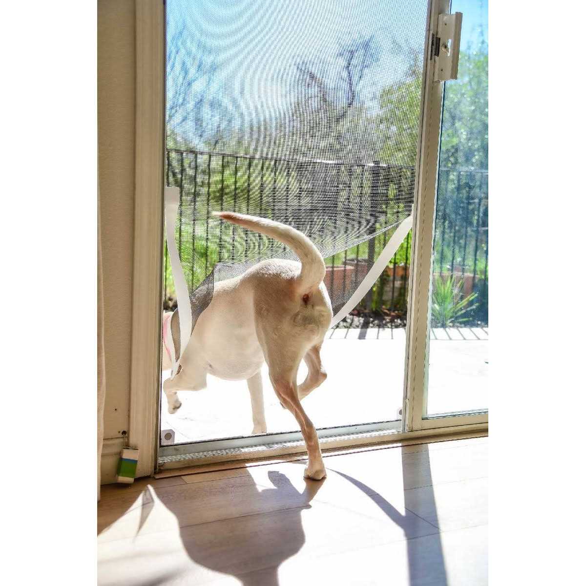 Screen Pet Door Conversion Kit for Patio Screen Door W933
