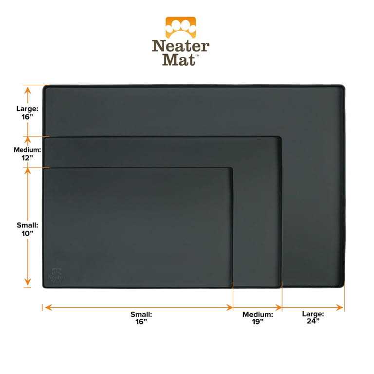 Waterproof Silicone Pet Bowls Mat S1278