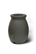 Algreen ALG81113 50 Gal Castilla Rain Barrel with Spigot - Dark Brown