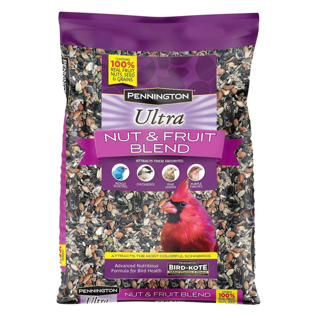 Pennington Ultra Fruit &amp; Nut Blend Wild Bird Seed and Feed - Pet Supplies online store