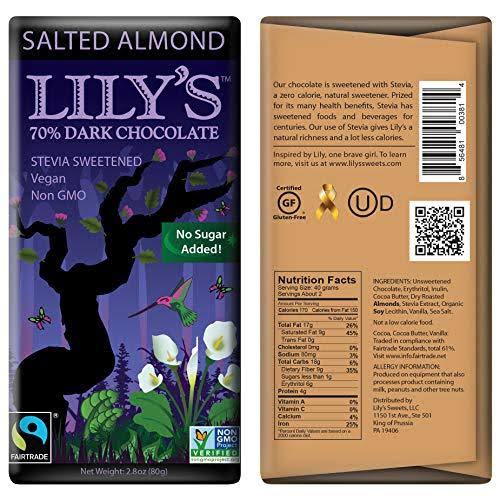 Salted Almond Dark Chocolate Bar E83768