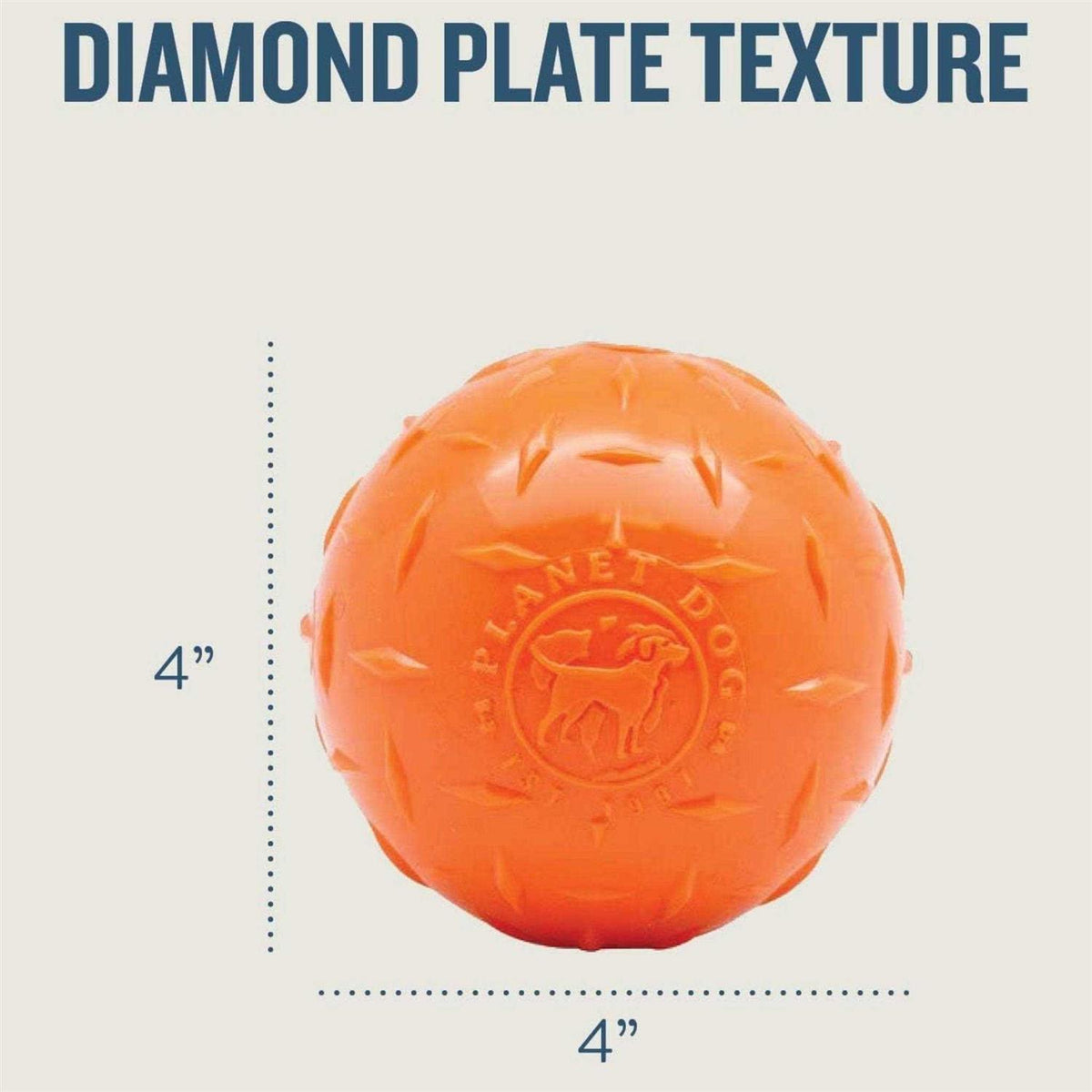 Diamond Plate Ball for Dogs Y21625