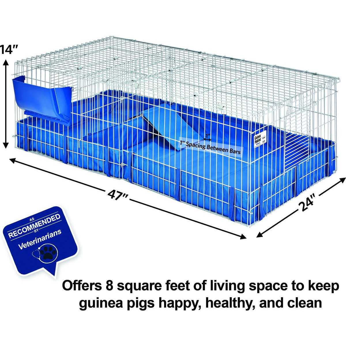 Guinea Pig Cage with Habitat A527559
