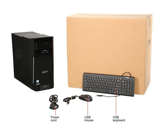 Refurbished Desktop Computer, Intel Core i3, 8GB RAM, 1TB HDD C6669